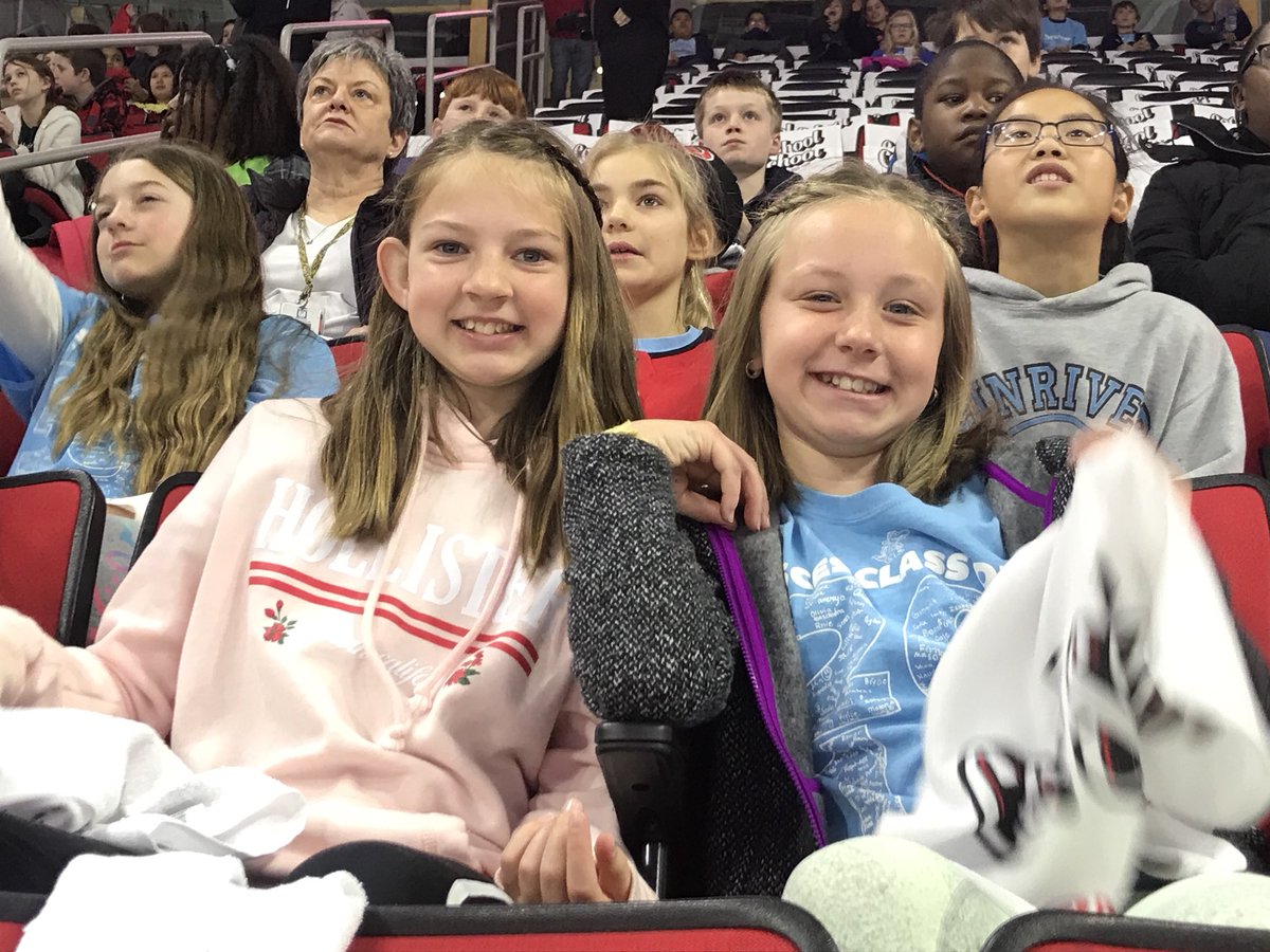 AmeliaGouillon's tweet photo. Enjoying the Carolina Hurricanes today! #READvolution https://t.co/SdTDsupXYL
