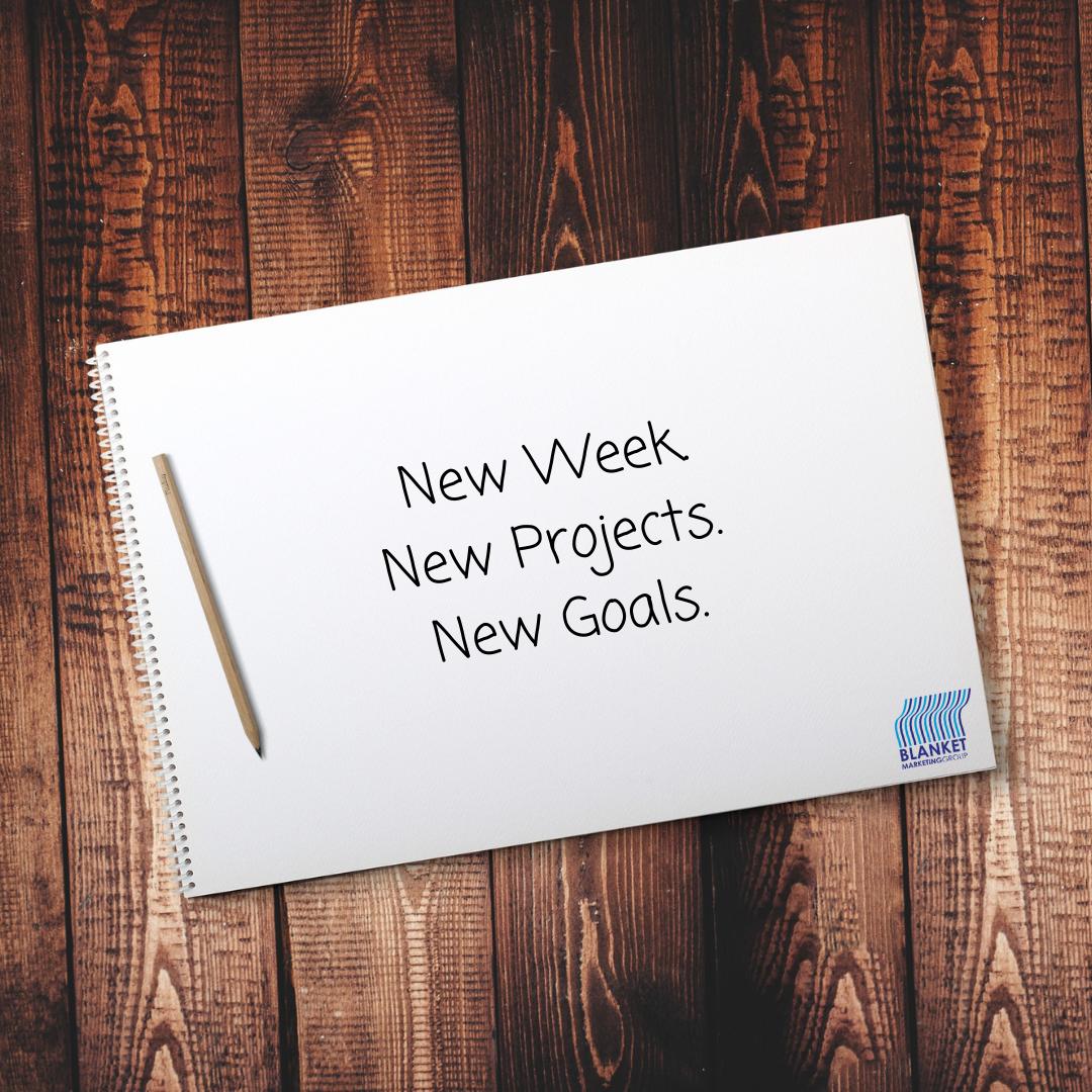 What are your goals for the week?

#Monday #newweek #newgoals #newprojects #goals #agencylife #TeamBMG #business #Sacramento