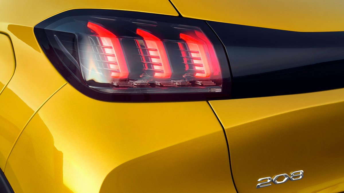 JPImparato's tweet photo. Enjoy some close-up shots of the new #Peugeot208 sleek design! #UnboringTheFuture https://t.co/LetAG4D9iN