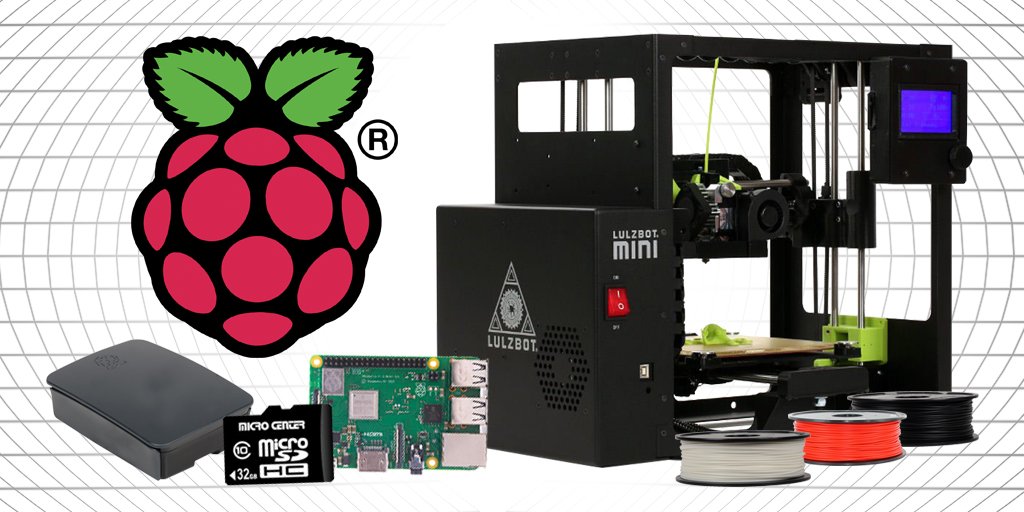 microcenter's tweet photo. Hey #Makers! It is getting close to #PiDay &amp; we are celebrating with the #PiDayGiveaway! Like, share and enter for your chance to win a #Lulzbot Mini v2.0 #3DPrinter, @Raspberry_Pi 3 B+ signed by Eben Upton, and more! https://t.co/PQrUtKAIY9 #Maker @lulzbot3D https://t.co/iReqYXeYPi