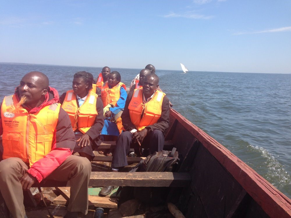 UPCIMissions's tweet photo. Pastors and their wives in Uganda travel by wooden boat with Missionary Phil Tolstad to get to Segulu Island! This is a special treat as the ride is 3 hours and is more costly than normal - worthwhile because 21 were filled with the Holy Ghost and 7 were baptized! #UPCIMissions https://t.co/Fl9CUVmfxC