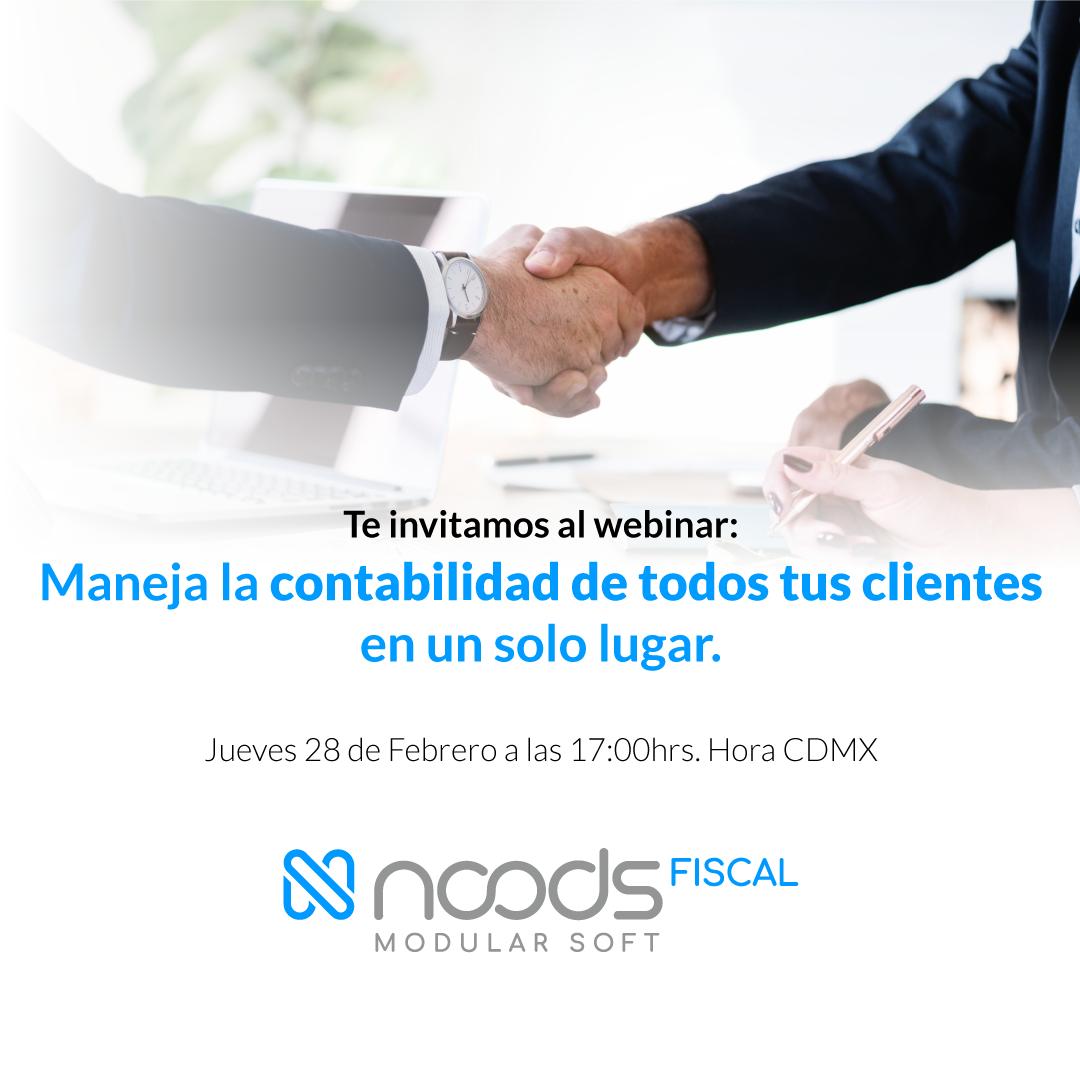 NetworkpymeIT's tweet photo. Te invitamos al Webinar 5 | Maneja la contabilidad de todos tus clientes en un solo lugar. 👍 📖 💯 - https://t.co/9C0nWb2R1x https://t.co/ySxm1XvjkP