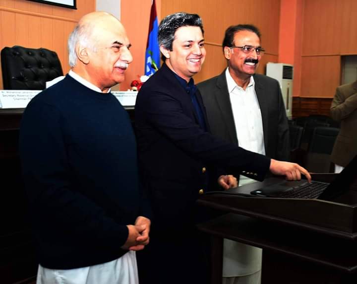 HammadAzharFan's tweet photo. Minister of State for Revenue Barrister Hammad Azhar along with Chairman FBR Jahanzeb Khan launching Tax Directory for 2017 at FBR Headquarters Islamabad earlier today. https://t.co/okrgymtrgt
