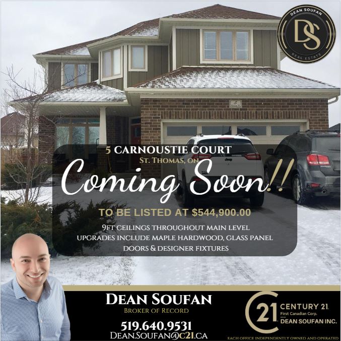 AmazingLdnHomes's tweet photo. Coming Soon!=>https://t.co/mAfD0gsT35<=  #RealEstate | #LdnOnt | #TeamDean | #Century21 https://t.co/iFbJq0hxCI