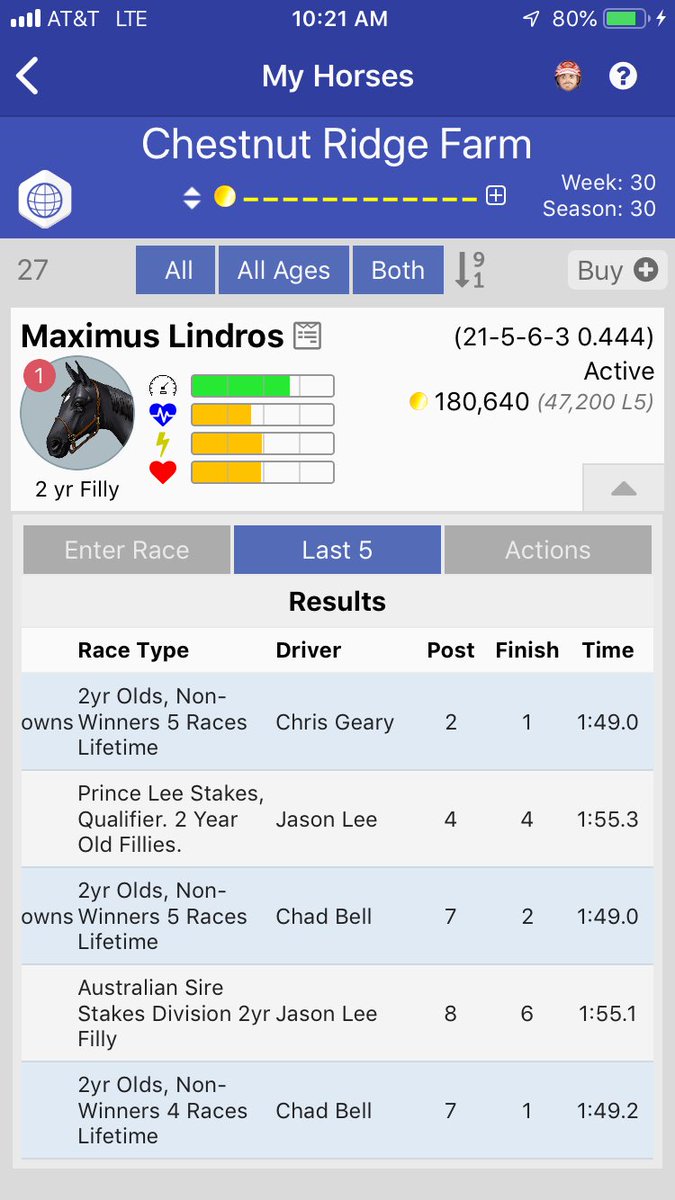 Hey <a href="/AndPacing/">Off and Pacing</a> if anyone is still looking for a juvenile challenge horse got both a filly and colt I’ll take offers on...