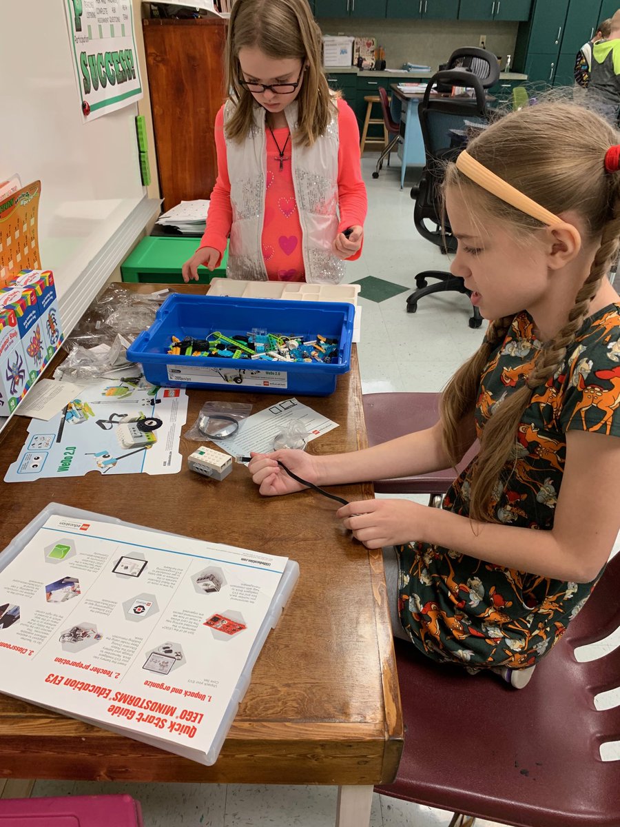 Just finished Stop Motion Video and we are starting to start our LEGO Robots!!