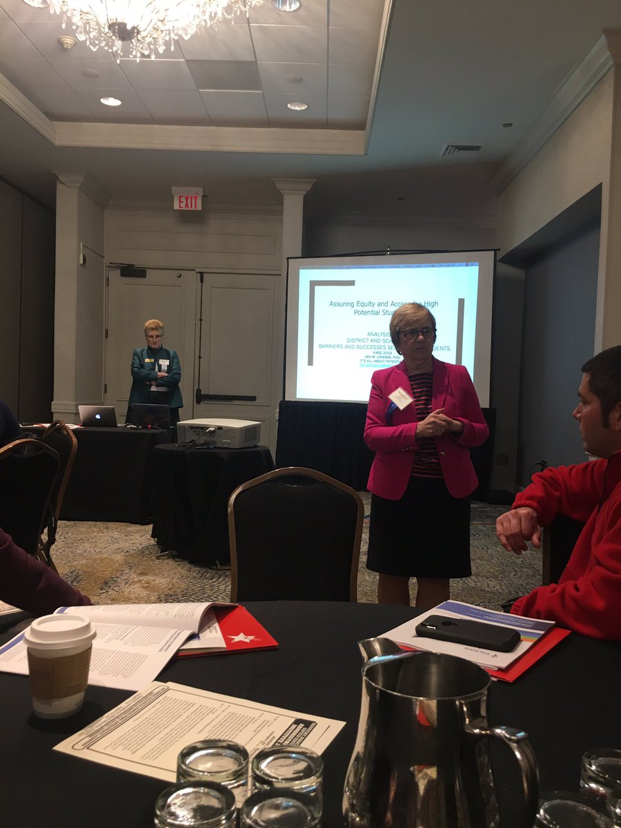MikeAbell8's tweet photo. Assuring Equity and Access for High Potential Learners with Dr. Jan Lanham and Dr. Julia Roberts. https://t.co/wairunqBv7