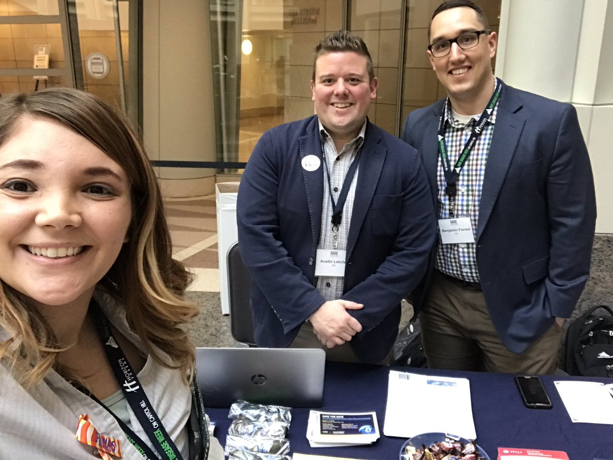 skyemiusteppe's tweet photo. Go check out @SanfordBenF’s table outside the rare conference!! They have lots of candy and sunglasses to give away!! 😂🙌🏻🤷🏼‍♀️#rareDC2019 https://t.co/dYOCJZlqLg
