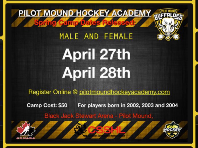 Be sure to register for our spring camp and have the opportunity to join the the Buffalo family!