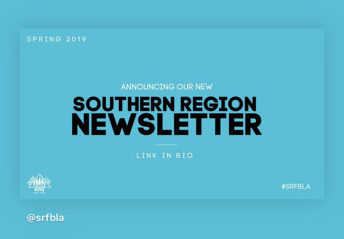 Southern Region Newsletter! smore.com/py7qz