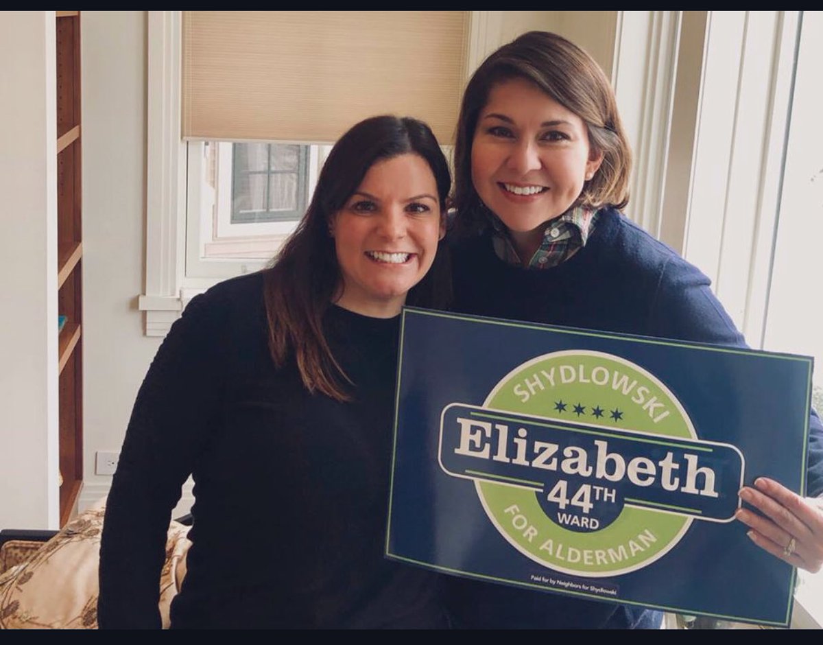 KParoska's tweet photo. In Chicago helping @Elizabethshydlowski w #GOTV efforts. Time for change in #lakeview #44thward #freshstart #chicagovote @elizabethfor44 https://t.co/qRh9WwY6KQ