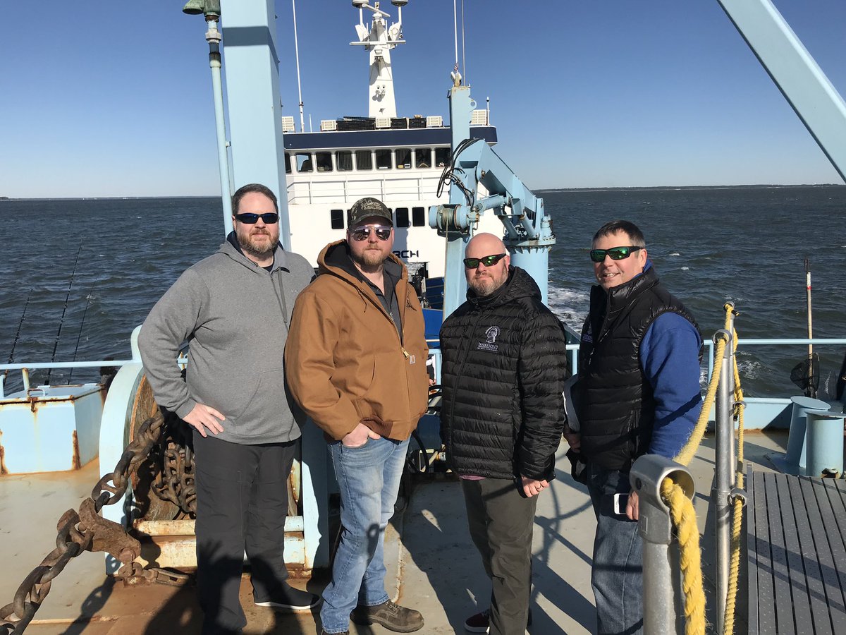 liquorbarn's tweet photo. How’s your Monday? Our @bradfrdwilliams is with our @jeffersonsbourbon barrel selection winner Richard Baker! They are on the @ocearch ship out in the Atlantic sipping bourbon today! 🦈🛳🥃 #MondayGoals #ultimatepick #barrelselection #ocearch #expeditionNASFA #bourbonexpedition https://t.co/muRrBczms8