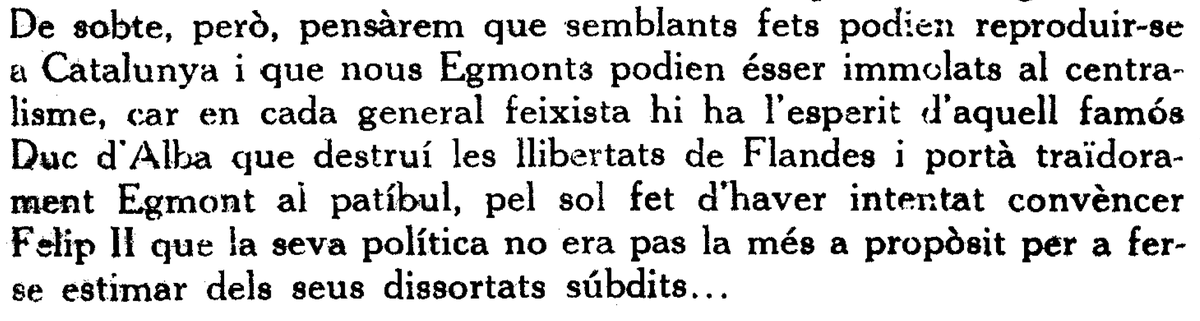 KRLS's tweet photo. A @CurbetEdicions han publicat l'Egmont de Goethe, que va traduir Joaquim Pena l'any 1937, i hi han afegit un text de Rahola. És un privilegi tenir les dues edicions. Glaça la sang llegir el pressagi de Rahola a propòsit de l'obertura de Beethoven. Fou assassinat 2 anys després. https://t.co/sCteZ8gYCo