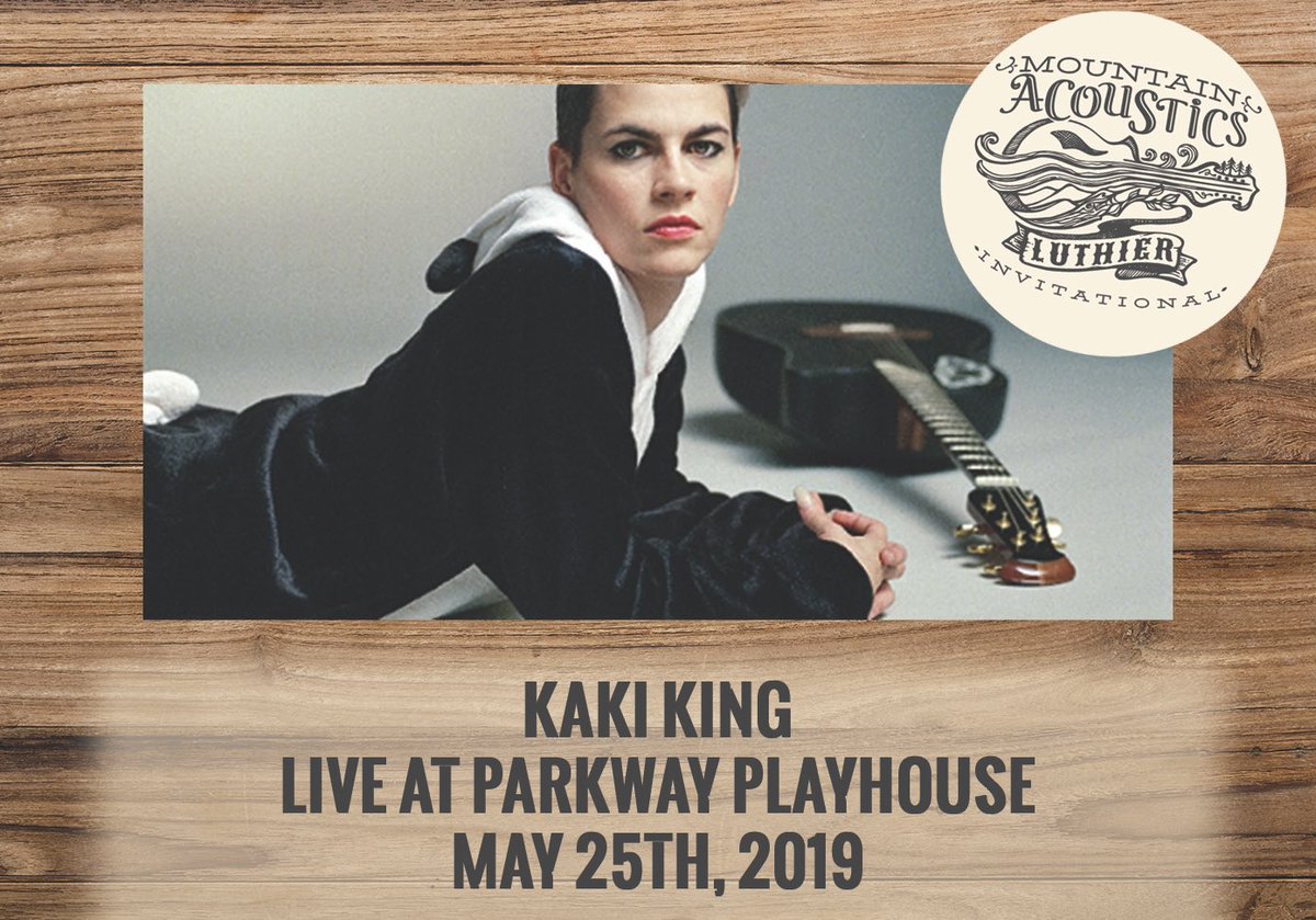 mtnacoustics's tweet photo. Reserve your tickets today for this intimate evening show with Kaki King! This performance will be a one-of-a-kind experience you won't want to miss. Visit the link below for tickets:
https://t.co/3hle1PukUU.  #mountainacoustics #kakiking https://t.co/2uyskj1LH4