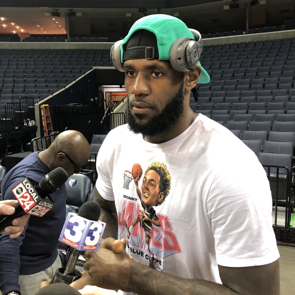 bronny james twitter