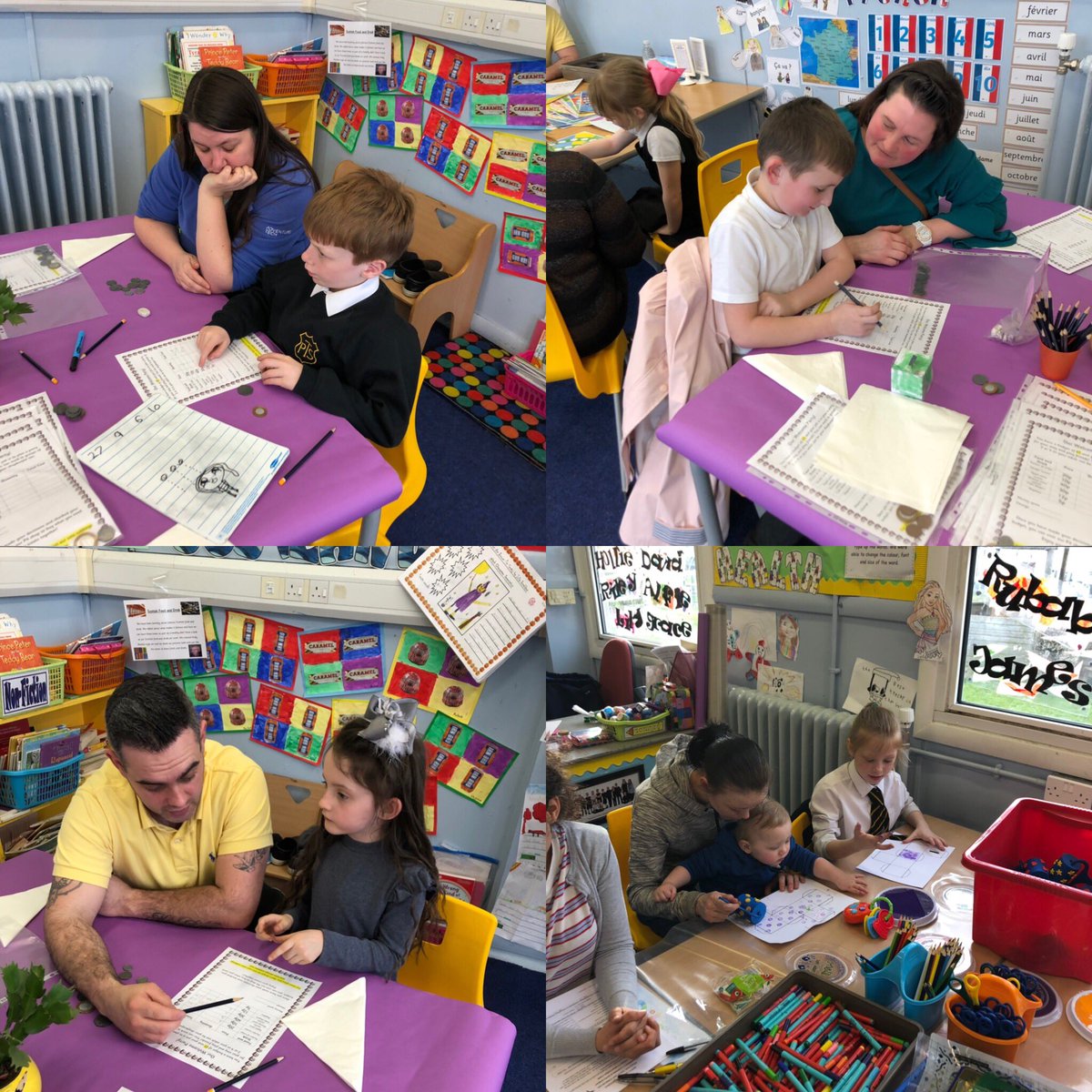 Our first P4 maths stay and play session was a success! #parentalengagement #playandlearn #curriculumforexcellence #mathsandnumeracy @ThornliePrimary @MrsKirklandTPS @MissRussellTPS @MrsBonhamTPS @WishawShottsCLD @NumeracyTeamNLC