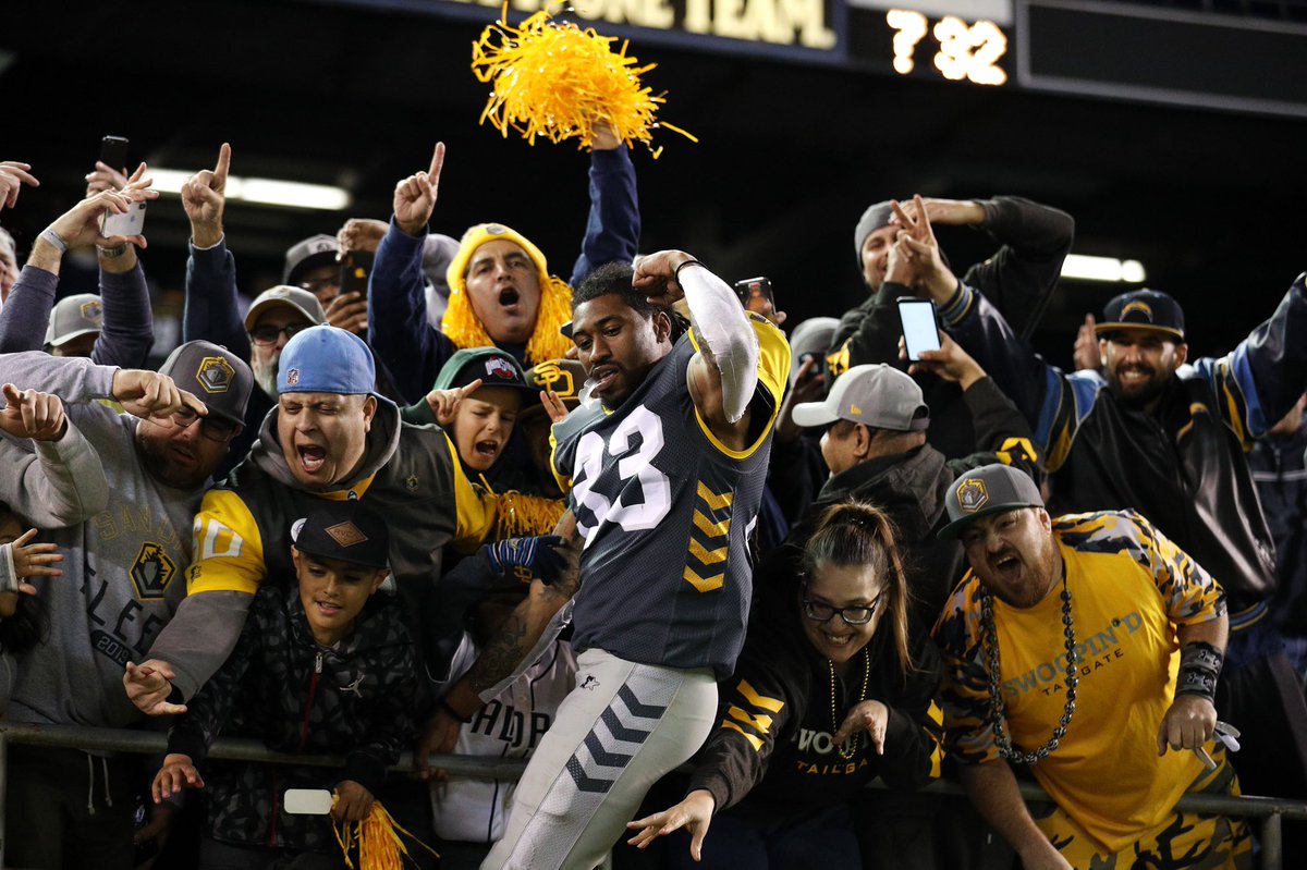 AAFFleet's tweet image. You were awesome again, San Diego! 

2️⃣-0️⃣ at home. 💪🙌 #AllHandsOnDeck