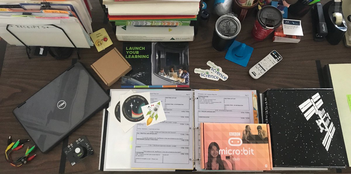 ⁦<a href="/HiebsHood/">Ms. J.</a>⁩ and us got our #LTSlivingspace kit today. Can’t wait to see how this adventure unfolds! ⁦<a href="/Astro_DavidS/">David Saint-Jacques</a>⁩, hello from ⁦<a href="/MillikenNation/">Ethel Milliken School</a>⁩ in Regina! ⁦⁦<a href="/RegPublicSchool/">Regina Public Schools</a>⁩