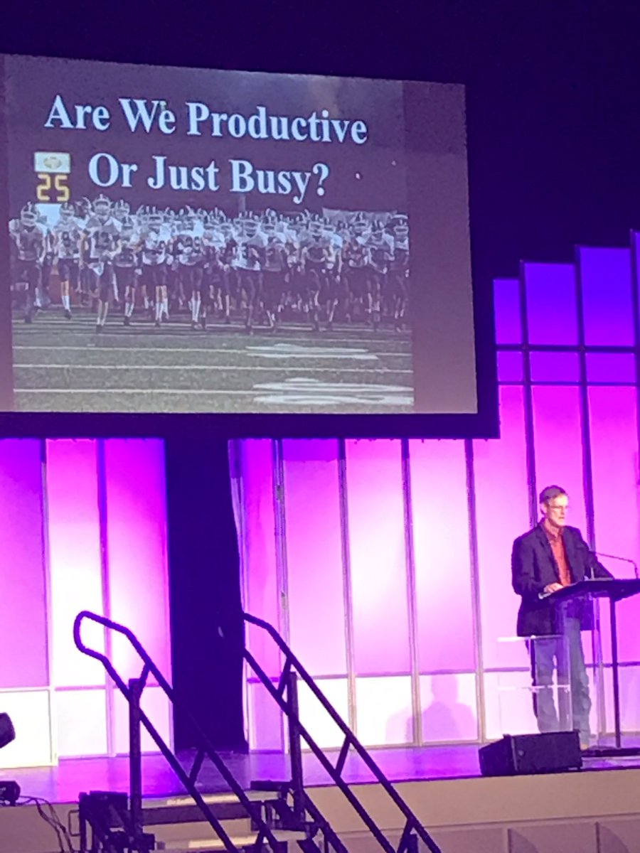 SV_Rangers's tweet image. Coach Hill speaking about “being productive” @THSCAcoaches Leadership Summit @COMALISD_AD @cisdnews @SmithsonValley @mwahl281