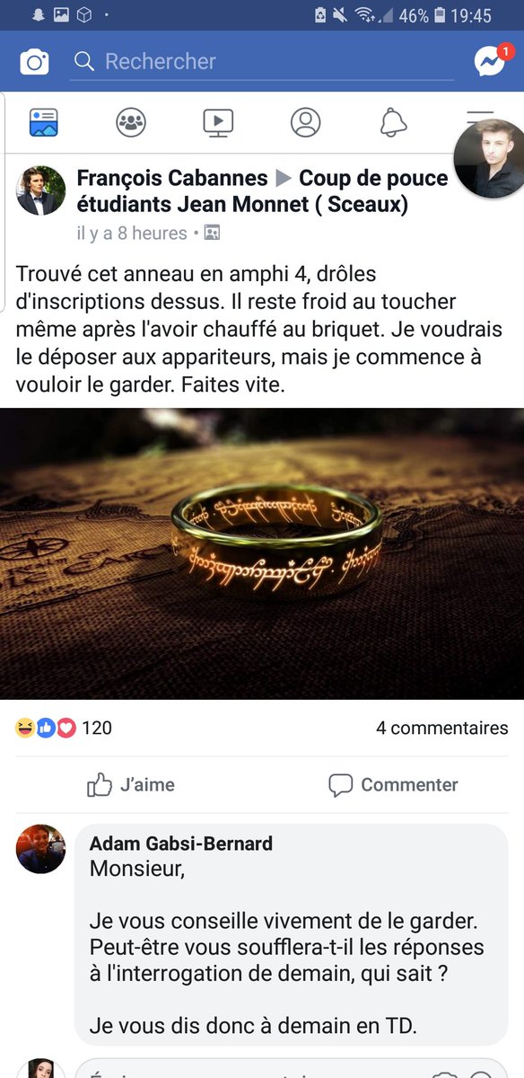 inesmqsf's tweet photo. Ils sont trop forts dans ma fac #parissud #jeanmonnet #upsud https://t.co/2CajfkWtzI