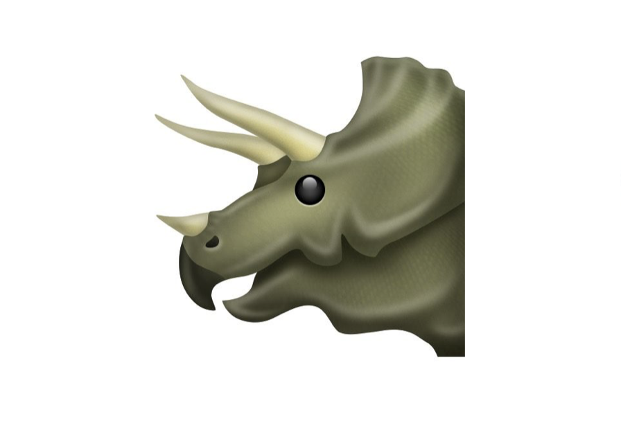 Emojipedia's tweet photo. Frequently requested emoji: Triceratops https://t.co/dJyqKP4gIW