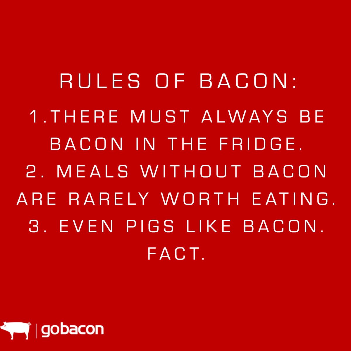 GoBaconJerky's tweet photo. It’s a Monday. Treat yo self to some of our healthy GoBacon Jerky. Purchase now at https://t.co/pY6iNgCLOe. #treatyoself #healthyfood #deliciousfood #delicious #healthy #diet #keto #exercise #snack #treat #quote #bacon #funny #nofilter #food #foodie #foodporn #foodstagram https://t.co/HfpGrIvRyd