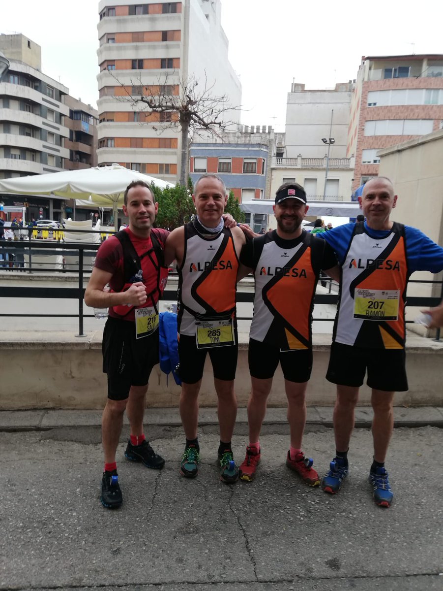 alpesa_ES's tweet photo. El fin de semana nos deja momentos de gloria gracias a nuestro #equipoAlpesa. 1º con la participación en la XV Mitja Marató Xàtiva. Y también con el podium conseguido de Ramón Ascó Tur. Un 1º puesto en local masculino en modalidad sprint Trail en el Sprint Trail Les Creus 2019. https://t.co/YmcXeTQWl7