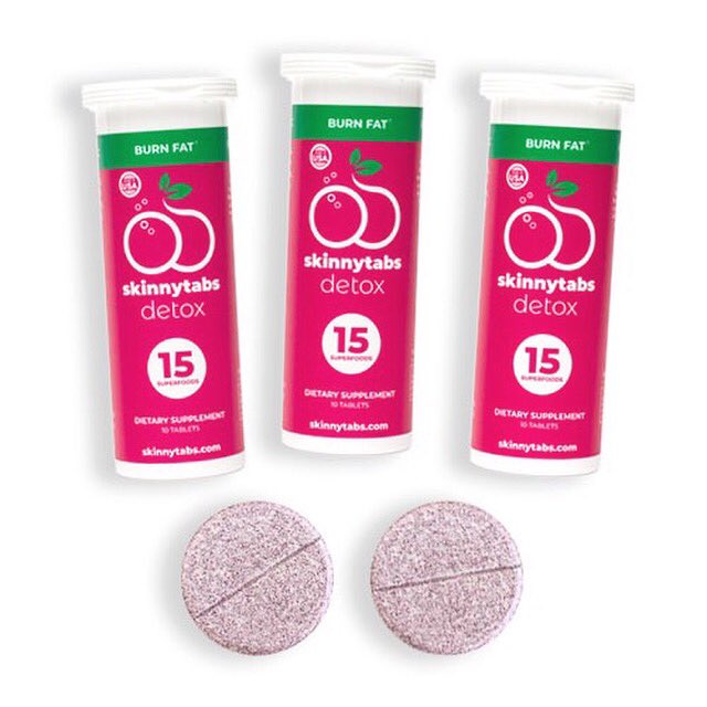 getskinnytabs's tweet photo. Each and every Skinnytabs tablet has 15 powerful superfoods 🙌🏼🙉😀they are specifically designed to target and burn excess weight! Our proprietary blend creates a surge in your metabolism and triggers a flush of harmful toxins that build up in the gut
.
#detox #fizzy #skinny https://t.co/q3JO0BUiKy