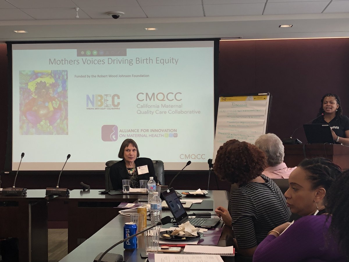 everymomcounts's tweet photo. Thanks to @doccrearperry for leading a key discussion on Mother’s Voices Driving Birth Equity at the Alliance for Innovation on Maternal Health Partner Meeting. "When you focus on the people most impacted, you’ll get improvements in outcomes for everyone." @BirthEquity @cmqcc https://t.co/QqE17wpHAH
