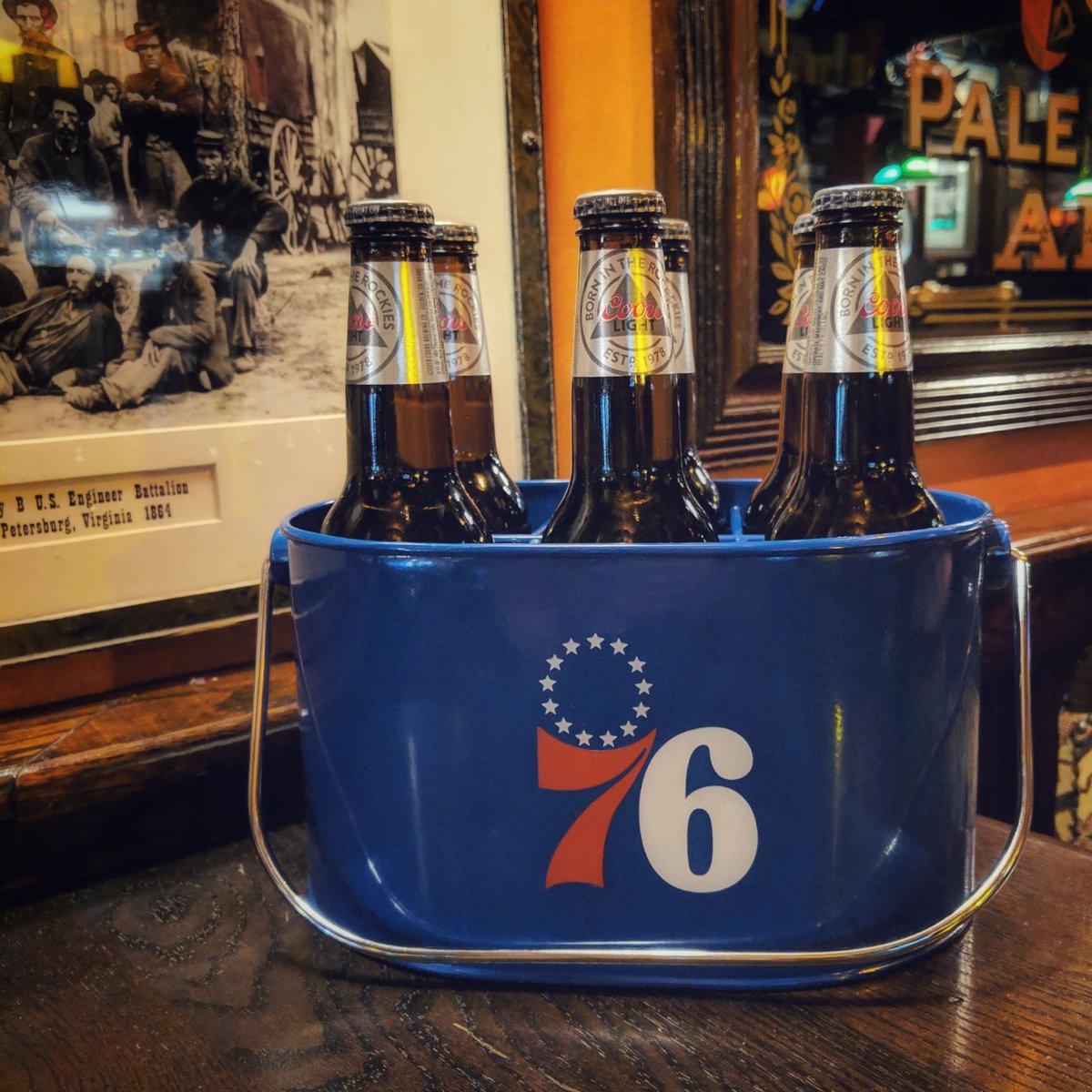 Check out these SWEET new buckets for our Coors Light 🍺 $15 buckets at ☘️ Moriarty's ☘️
#76ers #Basketball #Beer #Beers #Drinks #Sports #Philly