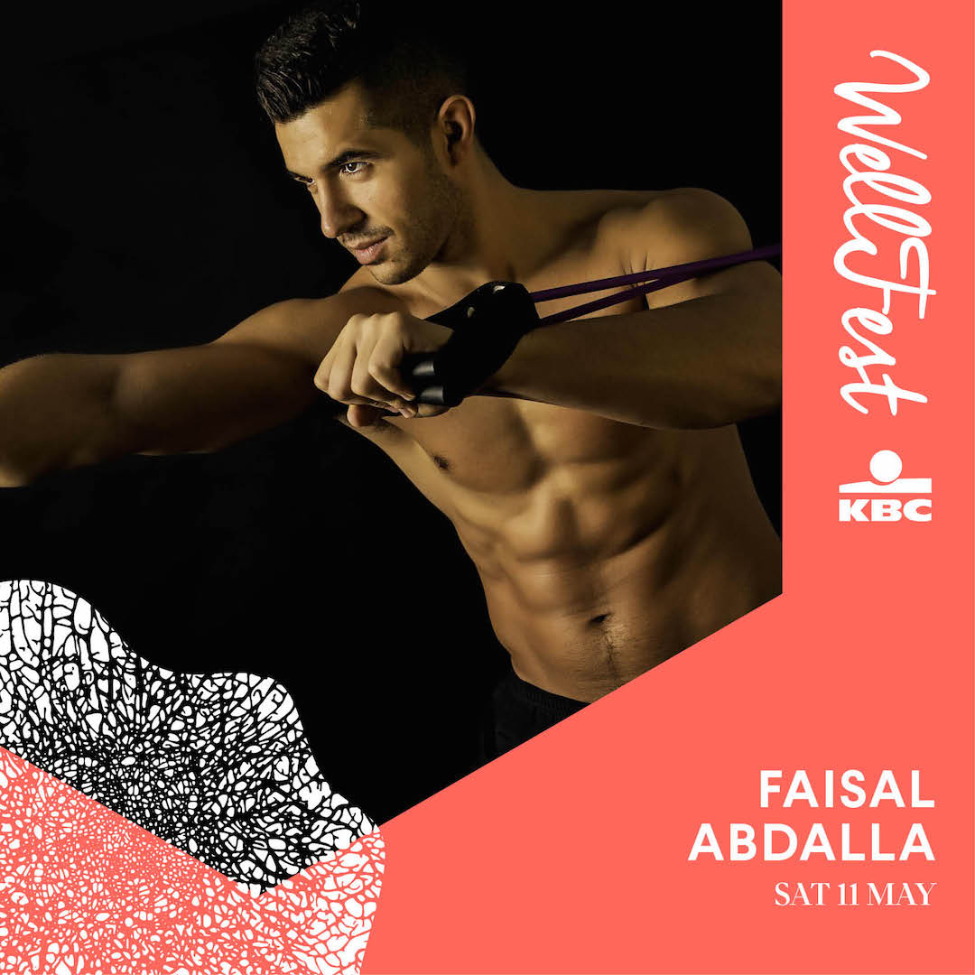 We can't wait to be joined by fitness coach and author of The PMA Method <a href="/faispmafitness/">FAISAL PMA FITNESS</a> on Saturday 11 May💙
Find out more and book your tickets here 👉wellfest.ie/festival/
#WellFest2019 in association with @AskKBCIreland