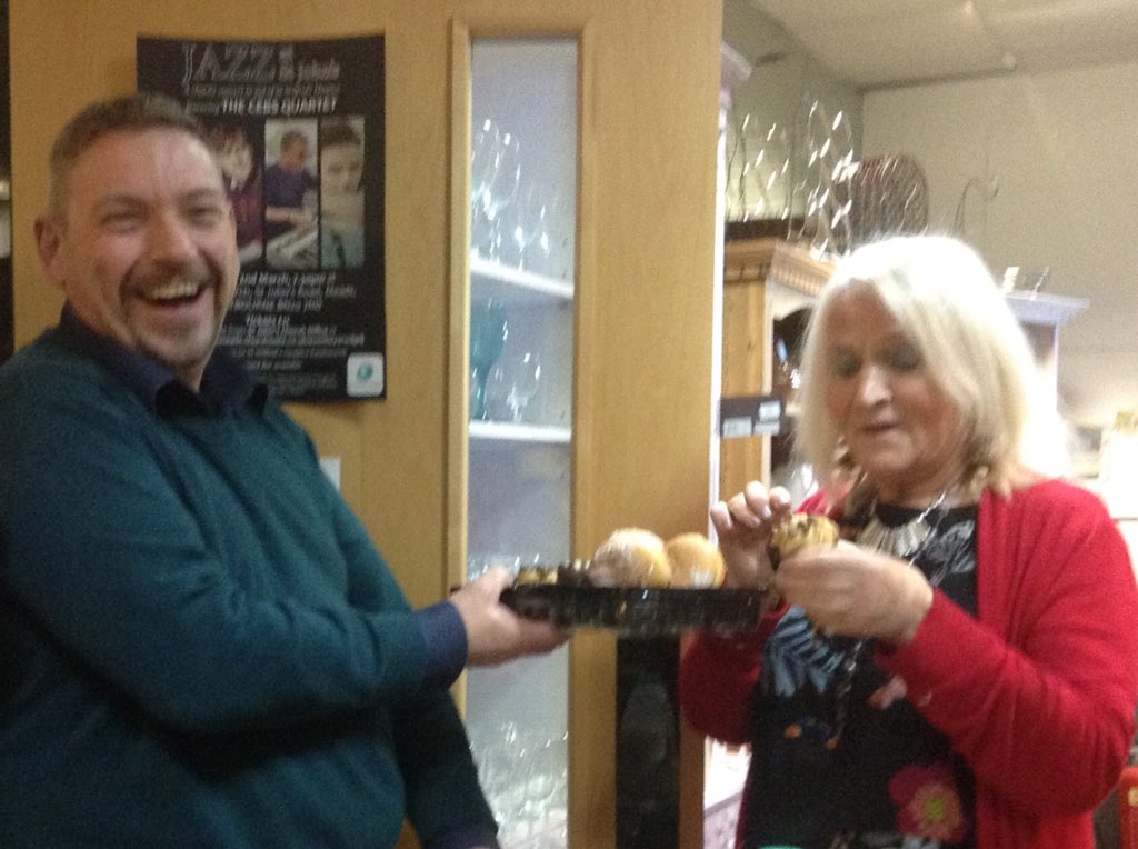 ShepherdMolly's tweet photo. Farewell to Richard...wishing you every success in your new role.... https://t.co/6rw9uNWQVp