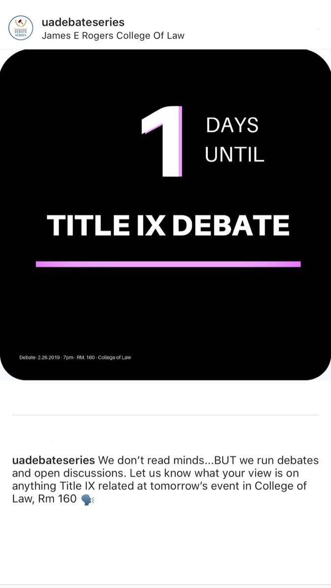 uadiscourse's tweet image. We genuinely want to hear your views! Come out tomorrow at 7:00pm 🗣🗣