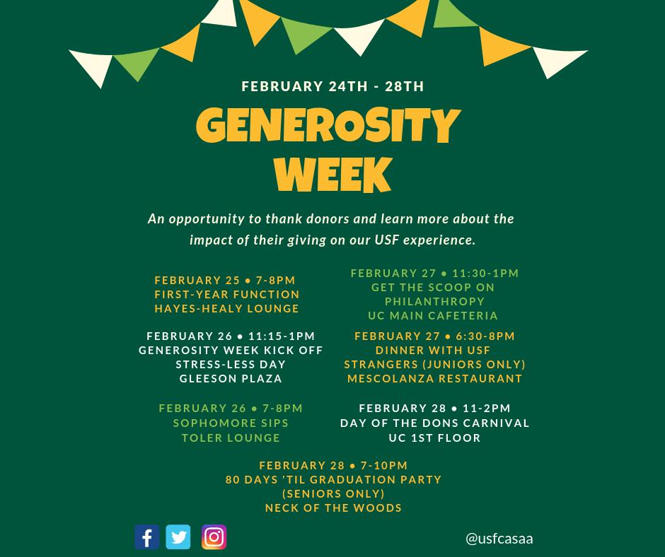 USFCA Student Alumni Association tweet media