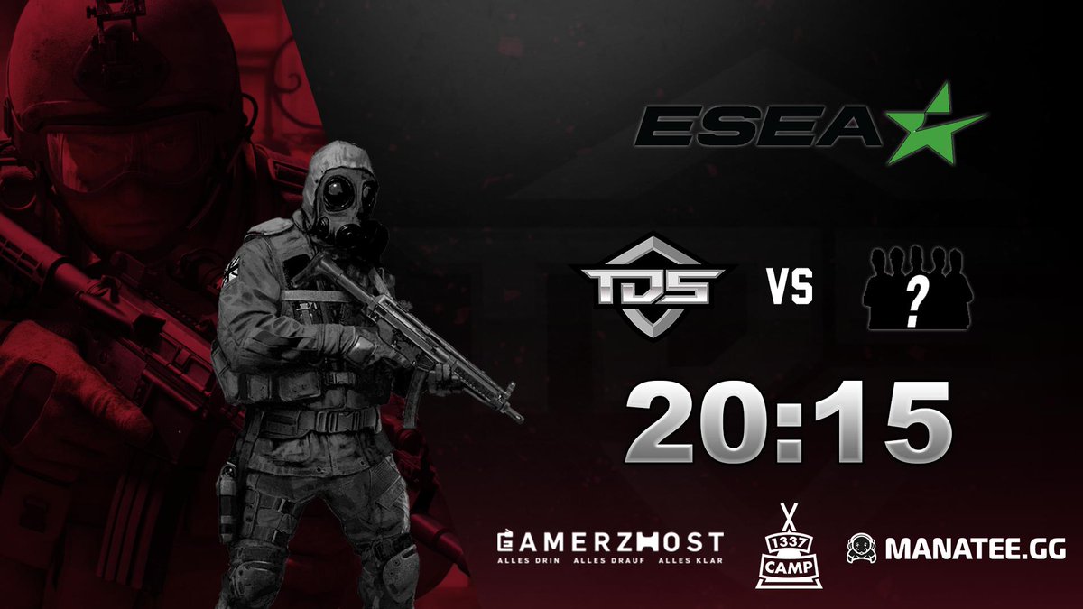 TDS_GG's tweet photo. 🔴 @ESEA #Intermediate
#TDS versus #UTMadeeka
🕘 8:15PM CEST

> https://t.co/CCAeYQj0Vu
@WilksyyCS 

#GoTDS #CSGO
@1337Camp | @GamerzHostde | @ManateeGG https://t.co/IF4gkIqLdL