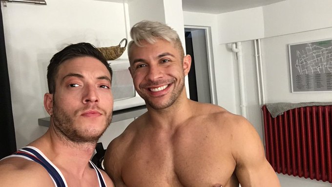 With @theOGSethXXX ?? for @wrestlingmaleFR https://t.co/c7TMzncBtm