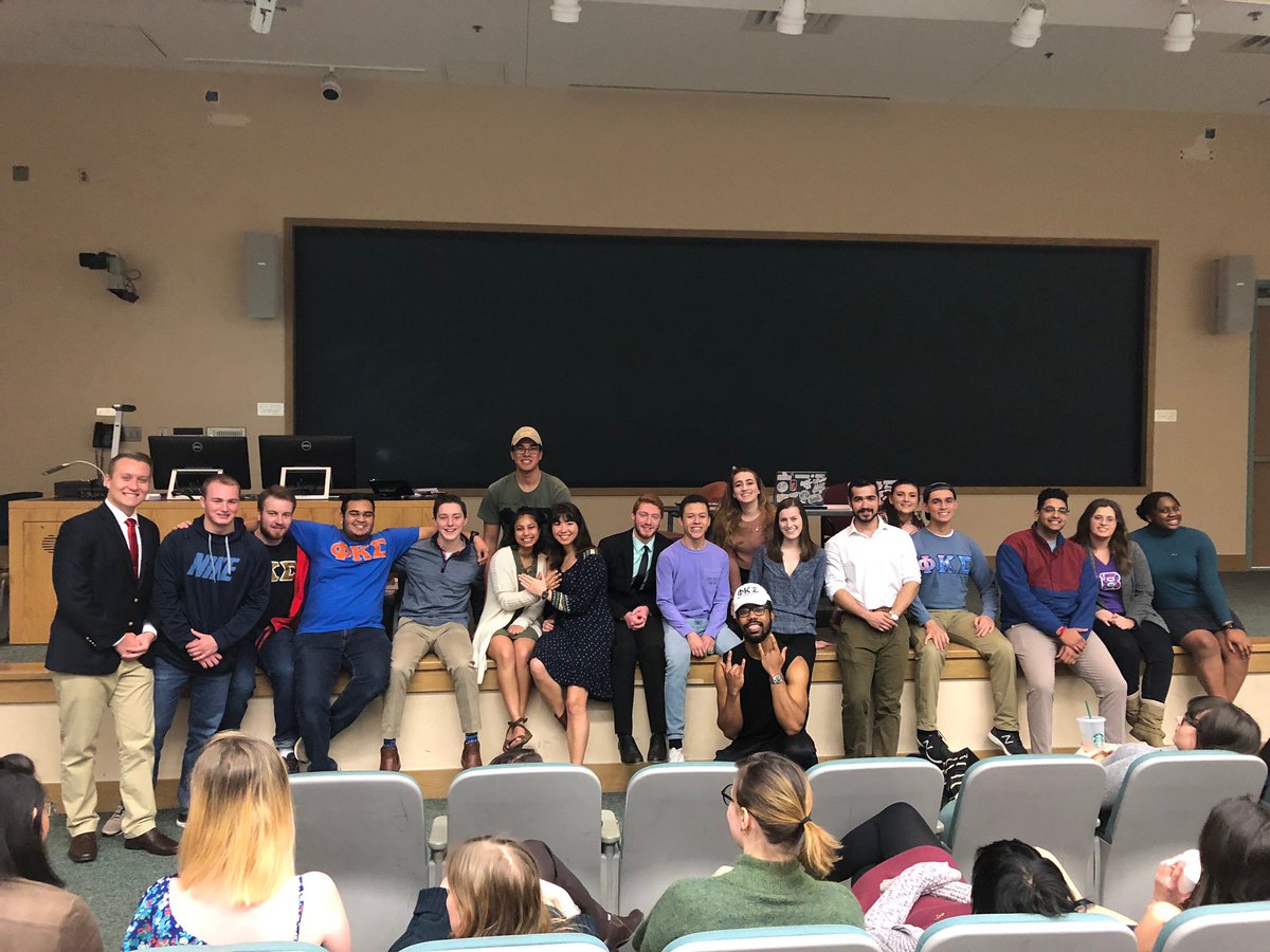 Big thanks to <a href="/gmupks/">GMU Phi Kappa Sigma</a> coming in for greek week!! ☠️