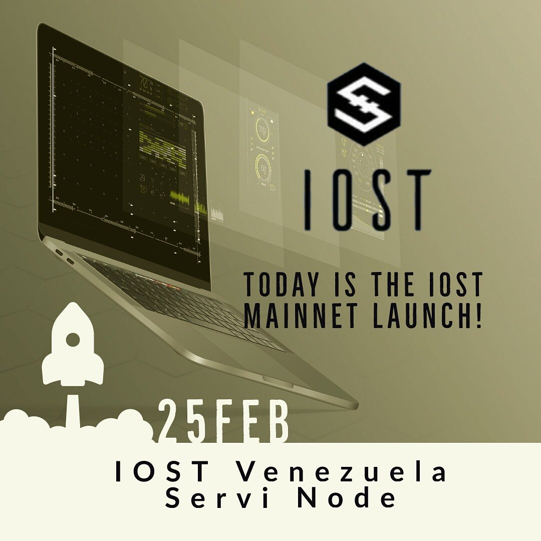 cerebrosAI's tweet photo. #IOSTVenezuela was elected as Servi Node in this new launch. With this project, a new alliance is born in crypto: One that offers all those involved an alternative with a next-generation, developer-friendly decentralized #blockchain application platform. #IOSToken #IOST https://t.co/j44KnCuIS2