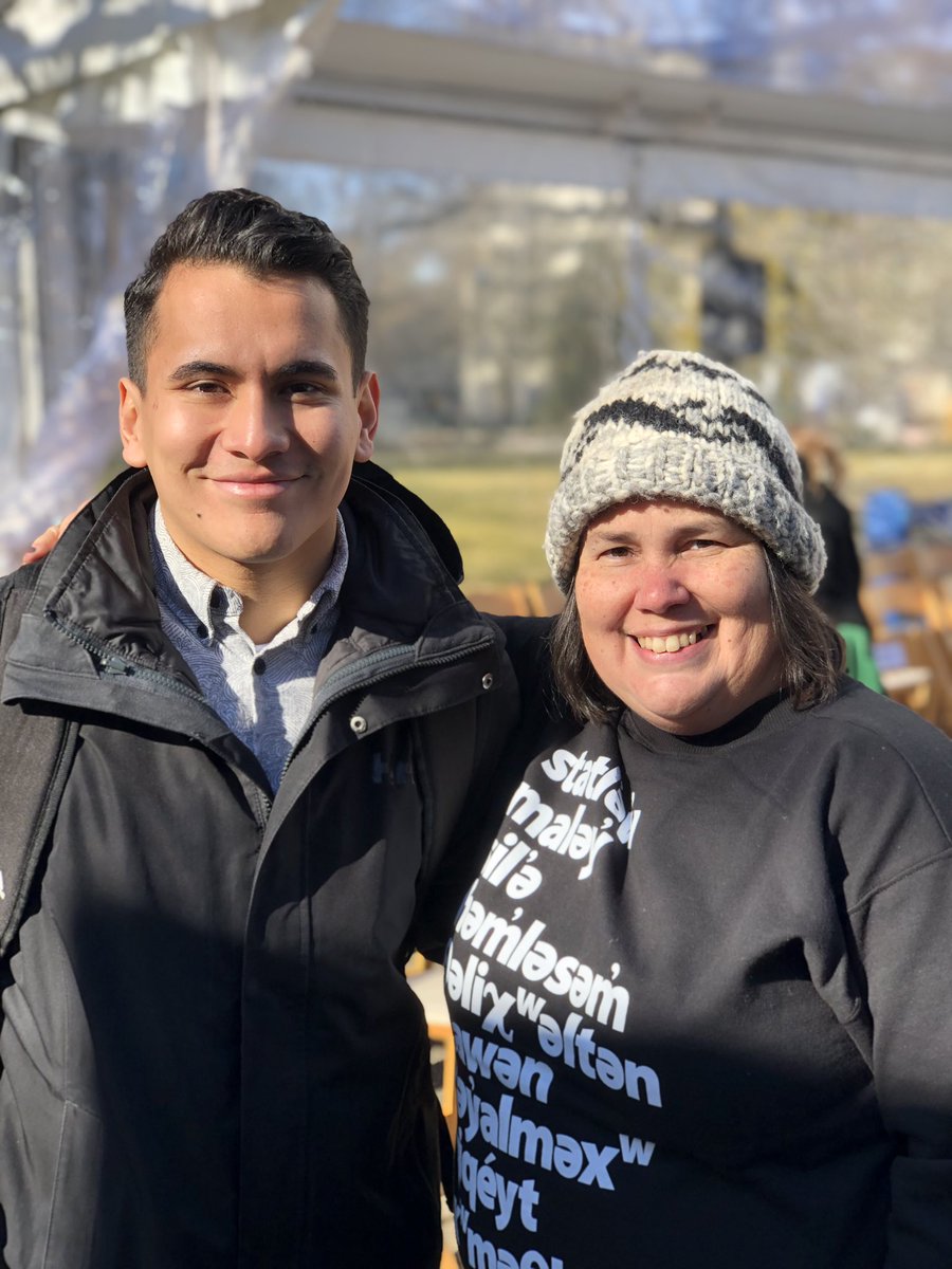 Beyond proud and happy that the Musqueam Flag will fly permanently on the UBC campus from this day forward.