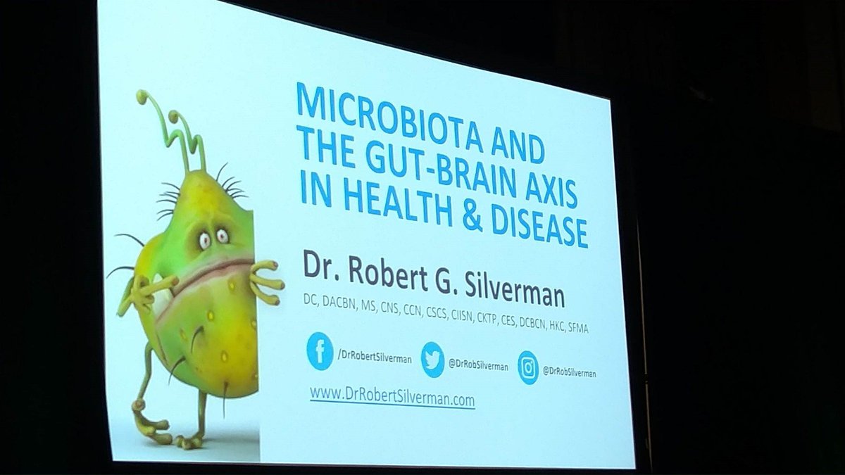 DrEddyClinic's tweet photo. RT @CyrexLabs: We hope you enjoyed this year's @IHSymposium ! Special thank you to @drrobsilverman 's lecture, Microbiota and the Gut-Brain Axis in Health and Disease. #FunctionalMedicine #Joincyrex https://t.co/03lVCwCpxo