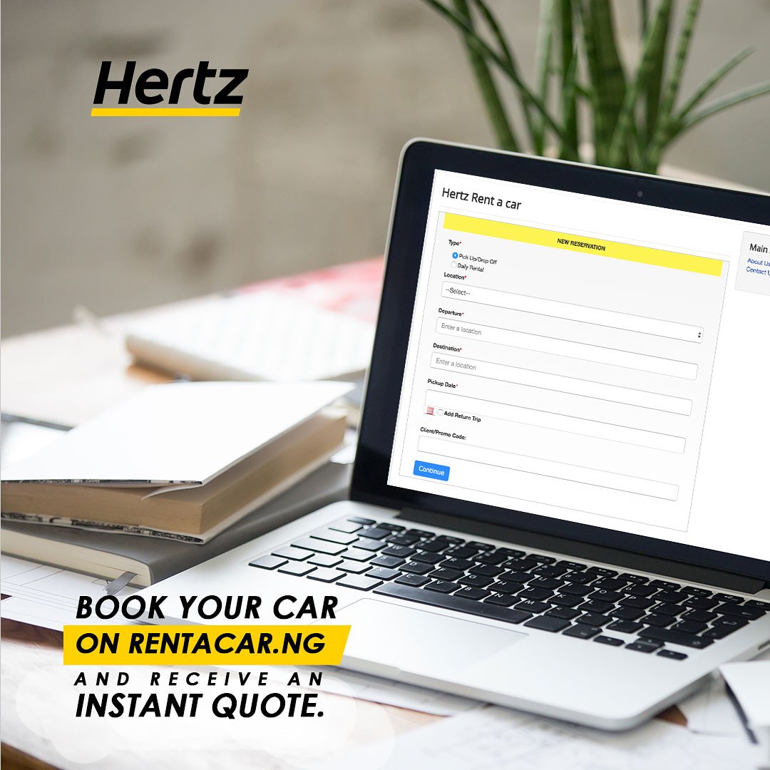 hertzrentacarNG's tweet image. We understand how important speed is to you. That’s why when you book a car on our web platform, you get an instant quote. Give it a try today!

#Hertzperience #TravelMotivation #CollectMoments #HertzNigeria #Pickup #Dropoff #RentACar