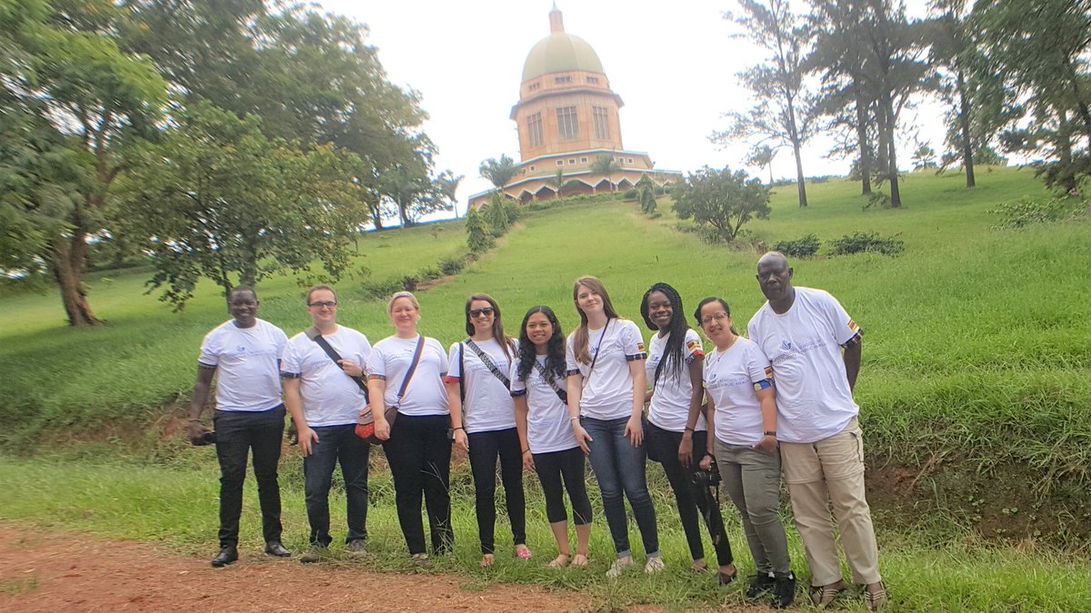 KSUganda_Edu's tweet photo. Visiting the Mother Temple of Africa known as the  Mashriqu’l-Adhkar.The only Bahá’í Temple on the Continent and one  of only 9 around the  World.#GSU #GSUinternational #GSUstudyabroad #2017Class
#thestateway #globalhealth #studyabroad #travel
#adventure #learn #traveldeeper https://t.co/M7Es2bWNoy