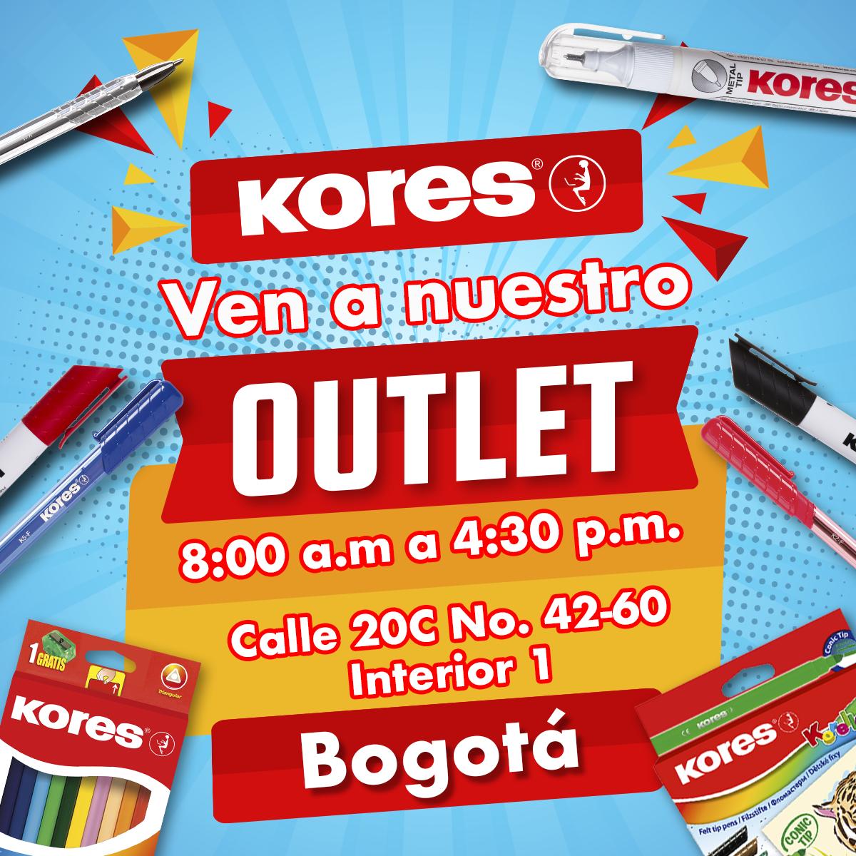 KoresColombia's tweet photo. Ven a nuestro #Outlet y disfruta de las mejores promociones en el regreso a clases
2019. Los mejores productos escolares y de oficina al mejor precio.
Horario: 8:00 a.m a 4:30 p.m. Lunes a Viernes
Lugar: Calle 20C No. 42-60 Interior 1 #Bogotá. https://t.co/xqDjk1qyT6