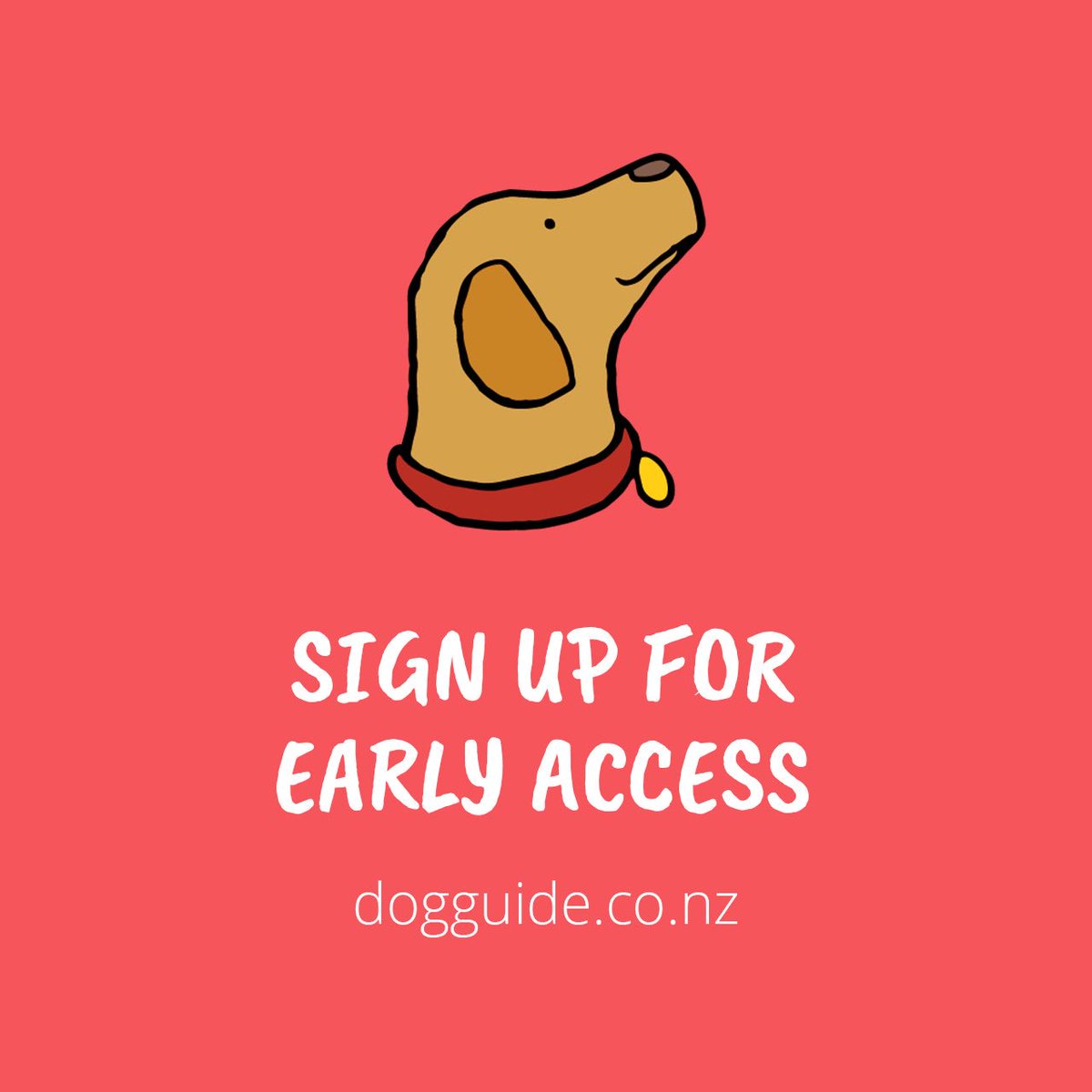 Paw-some news! You can sign up for early access for our crowd-sources map of dog-friendly places and help us figure out what works (and what doesn’t). dogguide.co.nz