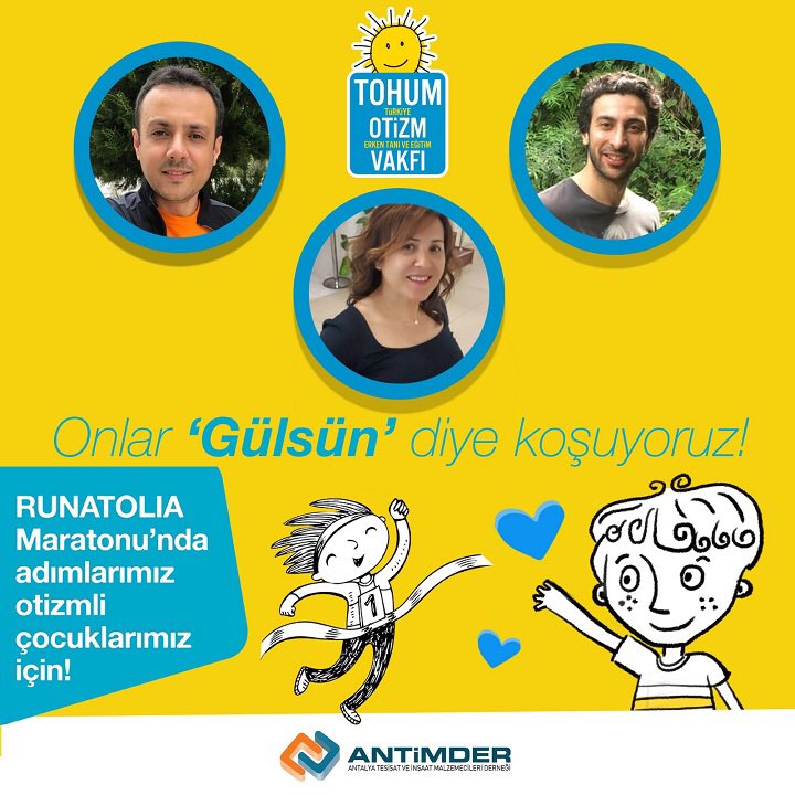 Antimder's tweet photo. Tohum Otizm Vakfı İçin Koşuyoruz... https://t.co/gKjckQsQNQ