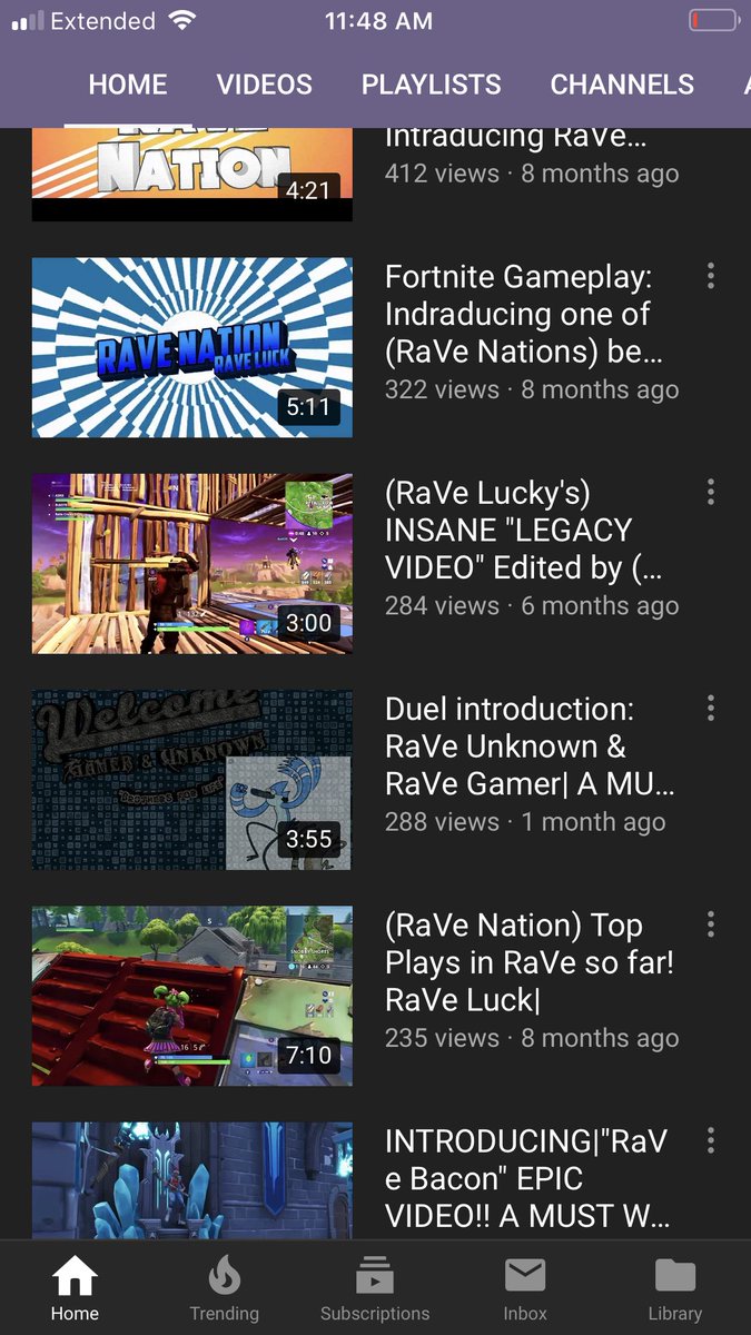RNLuck's tweet photo. Shout out to @Rave_Silent his video just surpassed our past member RaVe Lucky Good job to him and I hope to see greater videos and content in the future from all @RNLuck members #RaVeLuck #Future #FutureProdigys❤️❤️❤️❤️ https://t.co/BNBSqua4uG