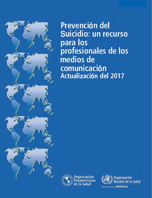 #PublicacionesOPS Bajá y compartí: Prevención del #suicidio: un recurso para los profesionales de los medios de comunicación, acerca de la forma de notificar de suicidios

📥👉bit.ly/2GXoOFY