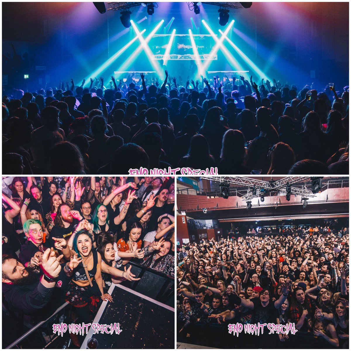 rise_newcastle's tweet photo. Photos from our Emo Night Special @o2academynewcastle are up over on our Facebook page! We came, we danced, we cried like hell! It was emotional to say the least! #emonight #risenewcastle #riseordie #takingbackfriday #totesemosh https://t.co/uu3hAzQ7Ap
