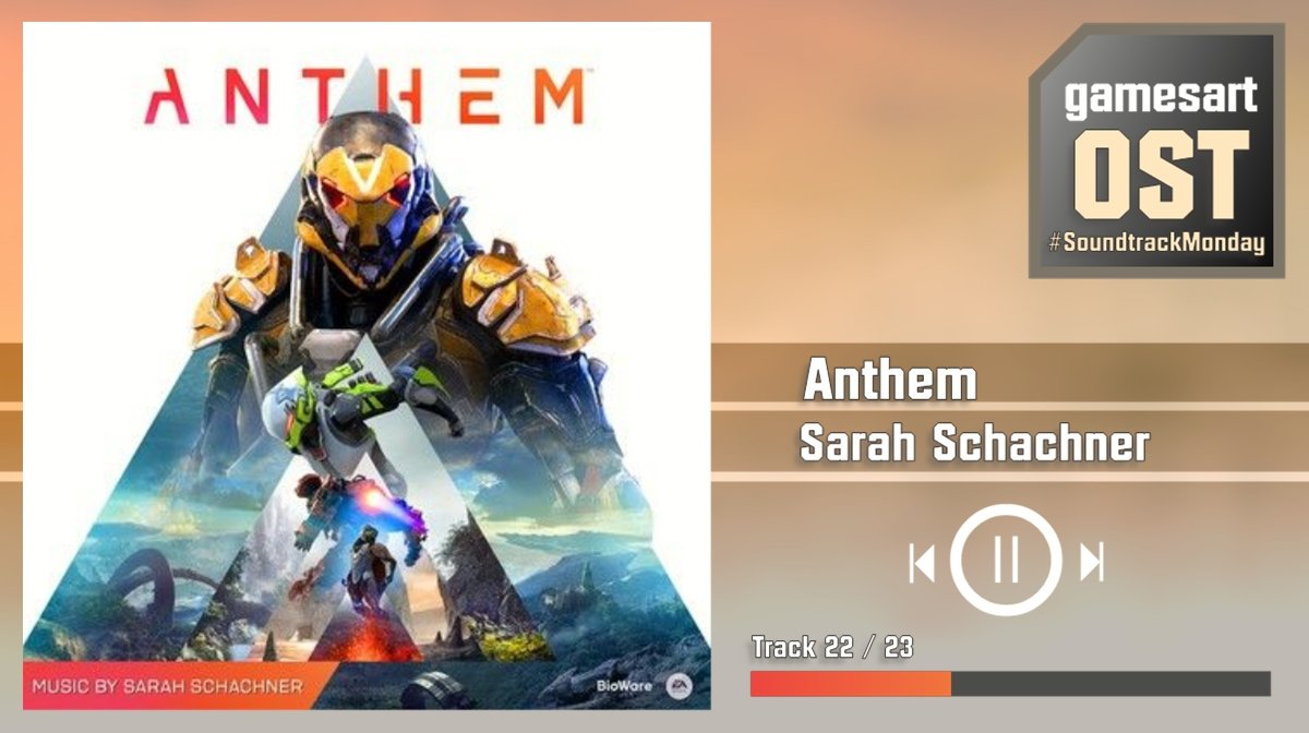 GamesArtDE's tweet photo. Unser #SoundtrackMonday ruft und wir haben wieder tolle Klänge für Euch herausgesucht!
#Anthem Original #Soundtrack von @SarahSchachner auf #Spotify anhören:
https://t.co/iwkcvgjtFG
#OST / #GamesArtOST https://t.co/FxRQzV66f9