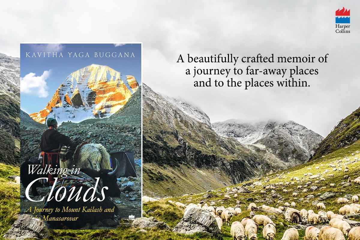 HarperCollinsIN's tweet photo. Two women walk to ancient monasteries, dance on the foothills of Kailash, & confront death in the thin mountain air. #WalkingInClouds by @BugganaYaga is a beautifully crafted memoir of a journey to far-away places & to the places within.
Grab a copy at: https://t.co/klIiDUWkJd https://t.co/CkMNUhQCRX